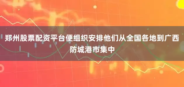 郑州股票配资平台便组织安排他们从全国各地到广西防城港市集中