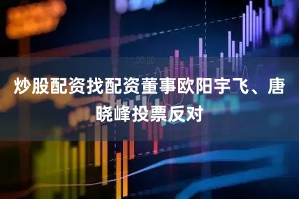 炒股配资找配资董事欧阳宇飞、唐晓峰投票反对